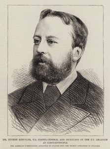 美国总领事兼美国君士坦丁堡公使馆秘书尤金·舒勒（Eugene Schuyler） 作者 英语学校