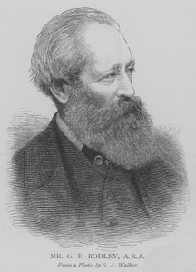 G F Bodley先生，ARA（雕刻）。 作者 英语学校