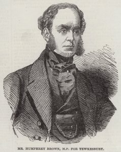 Mr Humphrey Brown, MP for Tewkesbury (engraving) 作者 英语学校