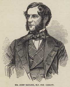 John Sadleir 先生，Carlow 议员（雕刻） 作者 英语学校