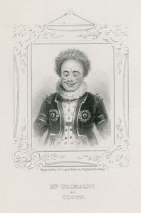 Joseph Grimaldi先生饰演小丑 作者 英语学校