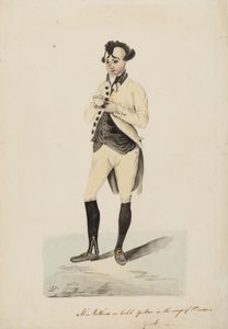 Matthews先生作为Caleb在约克的Wags of Wsor，1820年 作者 英语学校
