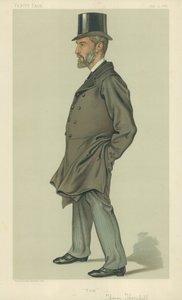 Thomas Thornhill先生，汤姆，1883年6月2日，“名利场”漫画 作者 英语学校