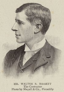 Mr Walter B Bassett (engraving) 作者 英语学校