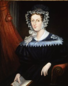 安·简·卡莱尔（Ann Jane Carlisle）夫人，约1828-32年（布面油画） 作者 英语学校