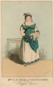 CF琼斯夫人在乞丐歌剧院担任Lucy Locket 作者 英语学校