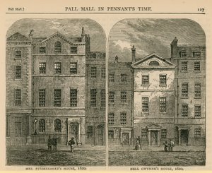 Fitzherberts House女士和Nell Gwynnes House，1820年 作者 英语学校