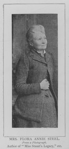 弗洛拉-安妮-斯蒂尔夫人（雕刻）。 作者 英语学校