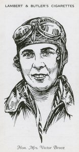 Victor Bruce女士，英国飞行员，赛车手和快艇赛车手 作者 英语学校