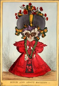 很多Ado About Nothing !!!，1828（手工彩色雕刻） 作者 英语学校