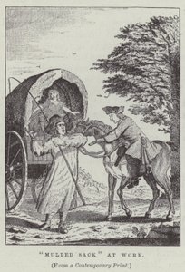 "Mulled sack" at work (engraving) 作者 英语学校