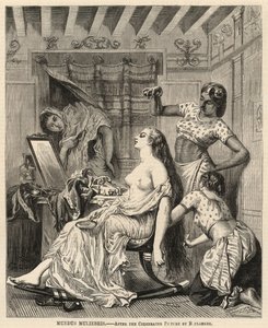 Mundus muliebris，在Boulanger的着名画面之后 作者 英语学校