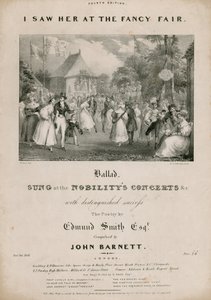 音乐表：我在John Barnett创作的Edmund Smith的花哨展览会上看到了她 作者 英语学校
