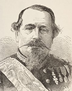 拿破仑三世来自威廉希克曼史密斯奥布里（1858-1916）的“英国国内和国内历史”，1890年出版伦敦，1890年 作者 英语学校