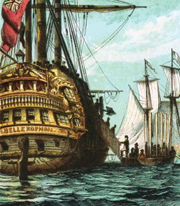 拿破仑在Bellerophon 作者 英语学校
