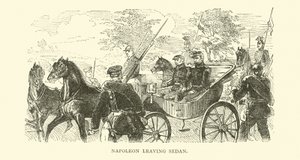 拿破仑于1870年9月离开轿车 作者 英语学校