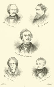 Nathaniel Hawthorne，Charles Dickens，William Makepeace Thackeray，Charlotte Bronte，Thomas De Quincey 作者 英语学校