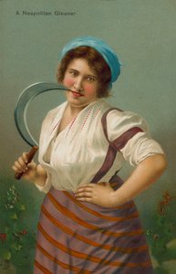 那不勒斯拾穗者 (chromolitho) 作者 英语学校