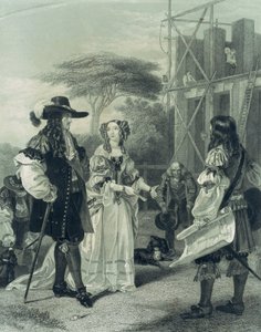 Nell Gwynn说服查理二世建立医院， 作者 英语学校