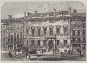 加里克俱乐部新大楼，国王街，考文特花园（雕刻） 作者 英语学校