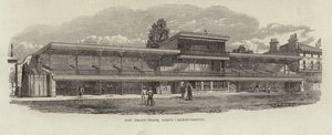 新的Grand Stand，Lords Cricket Ground 作者 英语学校