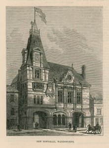 Wandsworth的新市政厅 作者 英语学校