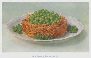 豌豆马铃薯窝（彩色石版画） 作者 英语学校