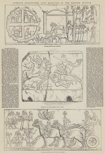 Nimroud Sculptures，刚在大英博物馆收到（雕刻） 作者 英语学校