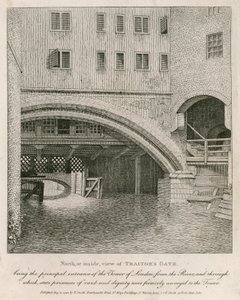 Traitors Gate的北面或内部 作者 英语学校