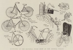 Novelties at the National Cycle Show at the Crystal Palace (engraving) 作者 英语学校