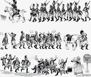 童谣插图：约克大公爵 作者 英语学校