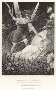 Oberon and Titania，仲夏夜之梦，第二幕，第三场 作者 英语学校