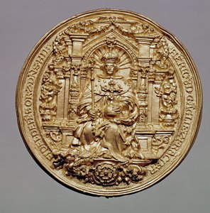 亨利八世（1491-1547）（金）印章的正面（反面见181809）