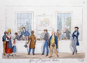 1822年加莱护照办公室 作者 英语学校