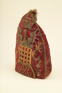 军官的掷弹兵帽，约1708年 作者 英语学校