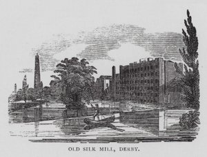 Old Silk Mill, Derby (engraving) 作者 英语学校