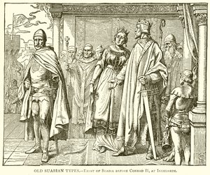 古老的Suabian类型.--在Conrad II之前的Suabia的Ernst，在Ingelheim 作者 英语学校