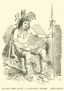 On-Daig（乌鸦），Chippeway印第安人 作者 英语学校