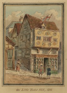 1790年在伦敦的Little Tower Hill 作者 英语学校