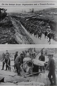 英国阵线 - 高地人和海沟榴弹炮，1914-18 作者 英语学校