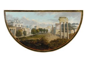 一对乔治三世茶几之一，可能是爱尔兰人，约1780年 作者 英语学校