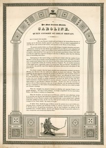 来自伦敦凸版印刷商的公开信给Caroline，Queen Consort of Great Britain 作者 英语学校