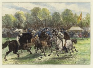 Hurlingham马球俱乐部的开幕赛 作者 英语学校