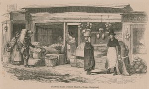 在Dukes Place，伦敦的橙色市场 作者 英语学校
