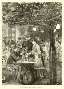 Orlandints Beer-Garden，佛罗伦萨 作者 英语学校