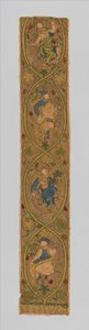 14世纪第三季度的Orphrey（金属，丝绸和线） 作者 英语学校