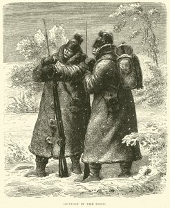 1870年10月，雪中的前哨 作者 英语学校
