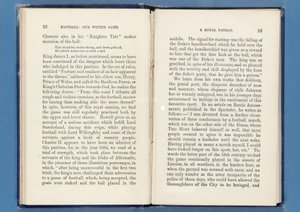来自足球的页面：我们的冬季游戏，作者Charles W. Alcock，1874年（另见315143-4） 作者 英语学校