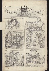 Page from Leaflet about Glasgow Fair, published on 23 July 1835 (engraving) 作者 英语学校