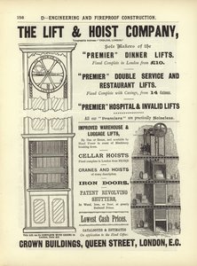 1892年建筑师，测量师和工程师纲要的页面 作者 英语学校